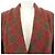Chaqueta de mezcla de cachemira Chanel Roja - vista 5