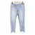 Autre Marque Jeans de tiro de talle alto Azul