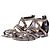Pierre Hardy Python-Print-Sandalen aus Leder Beige