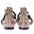 Pierre Hardy Python-Print-Sandalen aus Leder Beige - Ansicht 5
