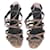 Pierre Hardy Python-Print-Sandalen aus Leder Beige - Ansicht 6