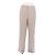 Pantalones de lino beige Brunello Cucinelli