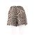 Shorts Ganni con Estampado de Leopardo Beige de Algodón - vista 2