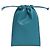 Hermès Blue leather drawstring pouch