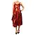 Loewe Vestido midi de lante vermelhas - tamanho S