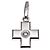 Charm de Cruz Cartier, Mujer/Hombre, Oro Blanco