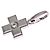 Charm de Cruz Cartier, Mujer/Hombre, Oro Blanco - vista 2
