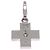 Charm de Cruz Cartier, Mujer/Hombre, Oro Blanco - vista 4