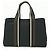 Hermès Borsa HERMES Troca Horizontal PM Mini Tote Bag in tela Nera da Uomo e Donna Nero - vista 2