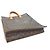 Louis Vuitton Monogram Sac Plat Borsa Tote Marrone Monogramma - vista 4