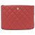 Pochette Chanel Timeless Classic Line Roja