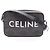 Céline Borsa Messenger Celine Triomphe Medium, Borsa a Spalla, Tela Cerata, Pelle, Uomo e Donna, Nero,