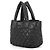 Borsa Tote CHANEL Matelassé Coco Mark Cocoon Small Nylon Black Borsa da donna Nero - vista 2