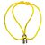 Bracciale Louis Vuitton, Brasslet Silver Lockit Yellow, , Ag LOUIS VUITTON Giallo - vista 6