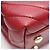 Borsa Chanel Coco Handle Flap Stitch Chevron, Pelle, Donna, Rosso () - vista 6