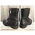 Alexander McQueen Botines de cuero negro - vista 4