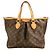 Borsa a Spalla/Tote Bag Louis Vuitton Palermo PM Monogram Marrone Donna - vista 2