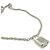 LOUIS VUITTON Bracciale Silver Lockit Padlock Cadena Argento - vista 3