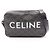 Céline Borsa Messenger Celine Triomphe Medium, Borsa a Spalla, Tela Cerata, Pelle, Uomo e Donna, Nero