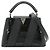 Borsa a mano/a spalla Louis Vuitton Capucines BB, Pelle con paillettes, Nero