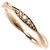 Chanel 18K Roségold Camellia Half Eternity Ring - Ansicht 2