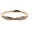 Chanel 18K Roségold Camellia Half Eternity Ring - Ansicht 3
