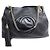 Borsa Tote Gucci Soho Interlocking G Nero