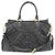 Borsa Louis Vuitton Monogram Denim Neo Cabby MM Nero
