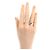 Anello Coco Crush in oro bianco CHANEL . Donna - vista 6