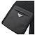 Sciarpa Prada Nyion Triangle Plate, Lana e Nylon, Uomo, Nero () - vista 5