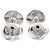 Gemelli Louis Vuitton Motif, SV Argento Sterling (LV Cufflinks)