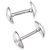 Gemelli Louis Vuitton Motif, SV Argento Sterling (LV Cufflinks) - vista 4