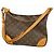 Borsa a Spalla Louis Vuitton Monogram Boulogne 30 Marrone
