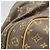 Borsa Louis Vuitton Boston Monogram Sirius 45 Marrone - vista 12