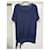 Prada Navyblauer Feinstrickpullover aus Wolle und Seide Dunkelblau  - Ansicht 5