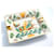Hermès Naide Change Porcelain Mosaic Sea Horse Tray / Vide Poche Brown White Blue Golden Green Orange  - view 2