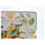 Hermès Naide Change Porcelain Mosaic Sea Horse Tray / Vide Poche Brown White Blue Golden Green Orange  - view 4