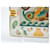 Hermès Naide Change Porcelain Mosaic Sea Horse Tray / Vide Poche Brown White Blue Golden Green Orange  - view 6