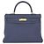 Hermès Borsa Hermes Kelly 35 in pelle Togo blu navy