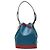 Borsa a tracolla Louis Vuitton Epi Noe Tricolor Rosso Blu