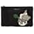 Saffiano Borsa pochette patchwork con logo triangolo Prada Nero Multicolore  - vista 1