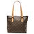 Borsa Tote Louis Vuitton Monogram Cabas Piano Marrone