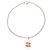Pulseira Charm CC Morango em Resina com Banho de Prata da Chanel - vista 2