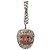 Pulseira Charm CC Morango em Resina com Banho de Prata da Chanel - vista 3