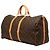 Louis Vuitton Marrone Monogram Keepall Bandouliere 55 - vista 2