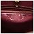 Louis Vuitton Red Monogram Vernis Avalon MM Rosso Bordò - vista 5
