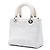 Dior Cannage Lady D Lite aus Canvas weiß, Größe Medium - Ansicht 2