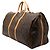 Louis Vuitton Marrone Monogram Keepall Bandouliere 55 - vista 2