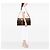 Louis Vuitton Marrone Monogram Keepall Bandouliere 55 - vista 7