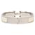 Bracelet Clic Clac H en émail blanc étroit Hermès PM Écru  - vue 3
